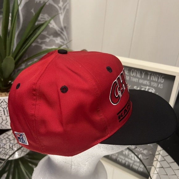 Vintage Kansas City Chiefs NFL SnapBack Hat The Game - Picture 2 of 9